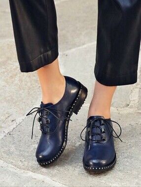 NEW Girotti Lace Up Derby Shoes EU 39, 8.5-9